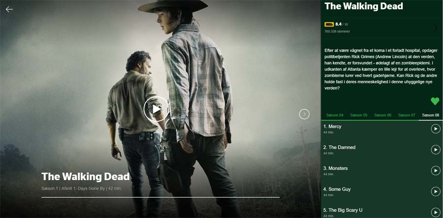 samlet set galning Præfiks The Walking Dead sæson 8 og 9 kommer på danske streamingtjeneste Xee