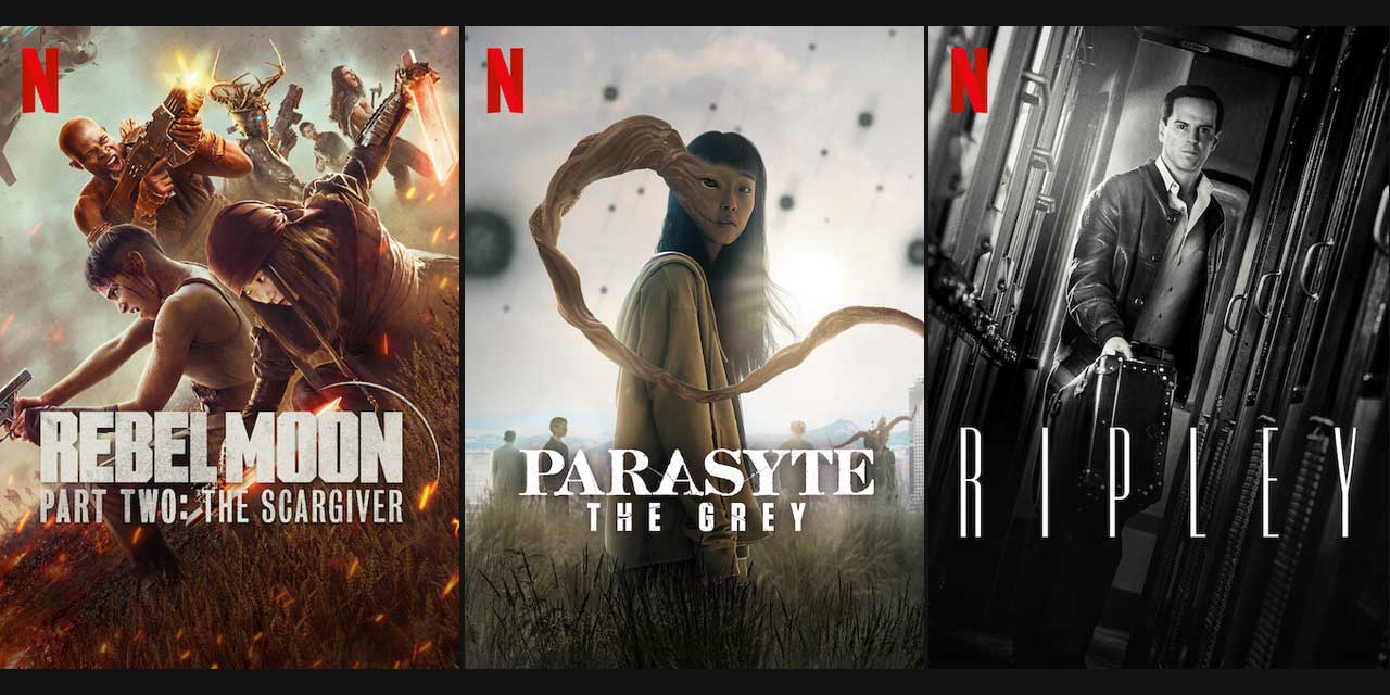 Gys, Thriller & Sci-fi på Netflix i april 2024